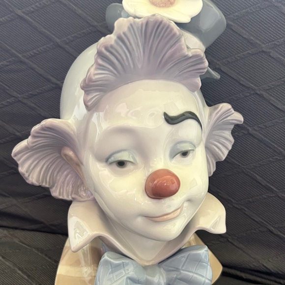 Other - Lladro “Star Struck” #5610 8” Porcelain Clown Figurine